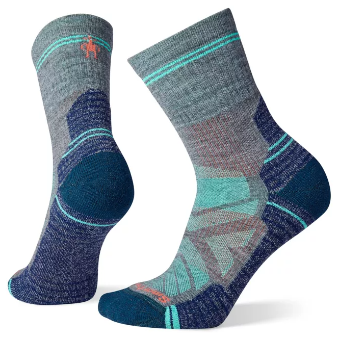 Damskie skarpety Smartwool Hike Light Cushion Mid Crew Socks Rozmiar skarpet: 34-37 / Kolor: szary