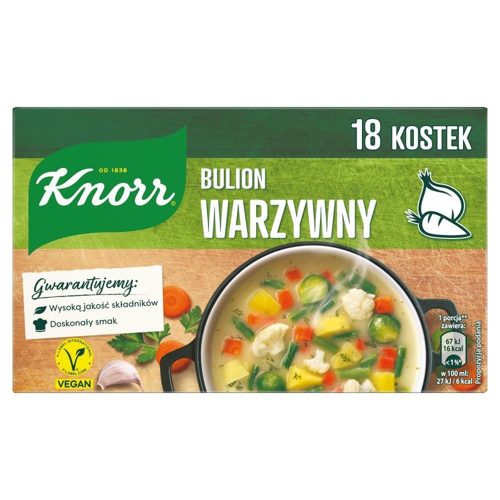 Knorr Bulion warzywny 180 g (18 x 10 g)