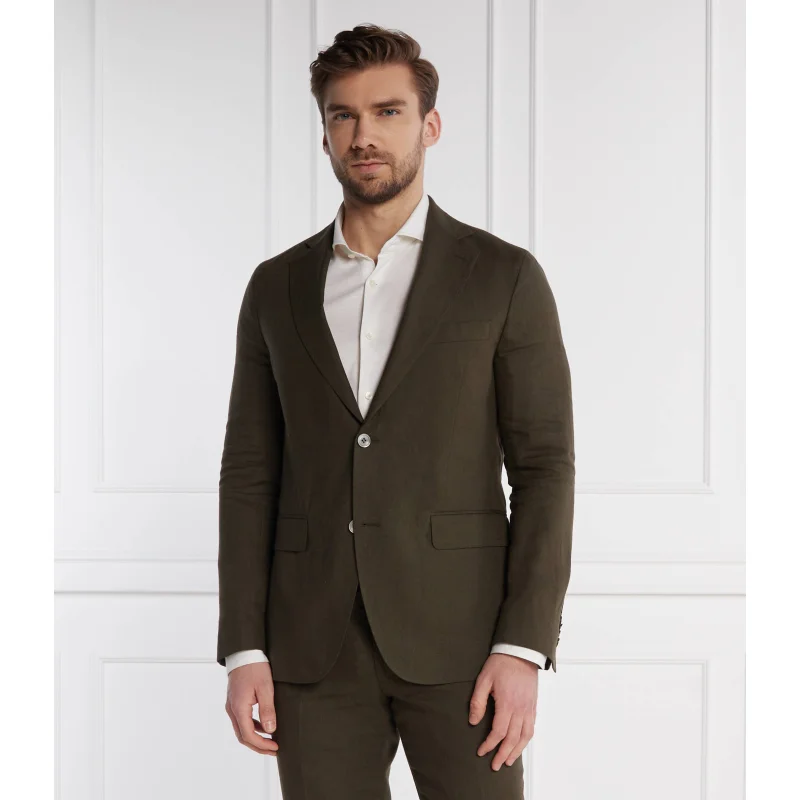 Oscar Jacobson Lniana marynarka Fogerty | Regular Fit