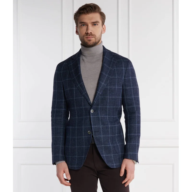 Oscar Jacobson Marynarka Ferry | Regular Fit | z dodatkiem lnu