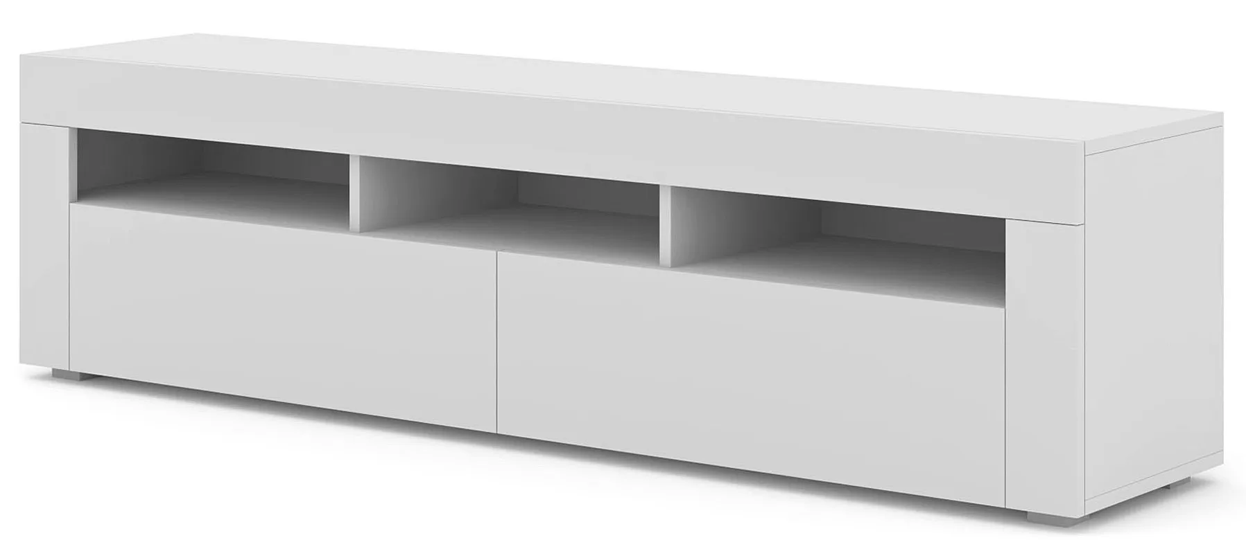 Biała szafka pod TV wisząca lub stojąca W7-R80