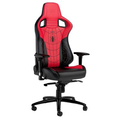 noblechairs noblechairs EPIC Gaming Chair - Spider-Man Special Edition Krzesło gamingowe - Czarno-czerwony - Skóra PU - Do 120 kg NBL-EPC-PU-SME