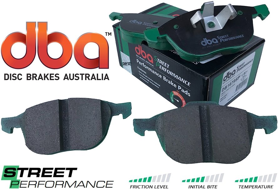 Klocki hamulcowe przednie DBA Street Performance Ford Focus USA 2004-2017