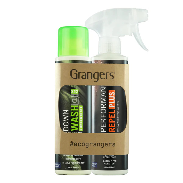 Zestaw do prania i impregnacji odzieży Grangers Down Wash + Performance Repel Plus Eco Twin Pack - ONE SIZE