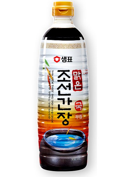 Sos sojowy bezglutenowy Premium Chosun Ganjang, naturalnie warzony 930ml - Sempio