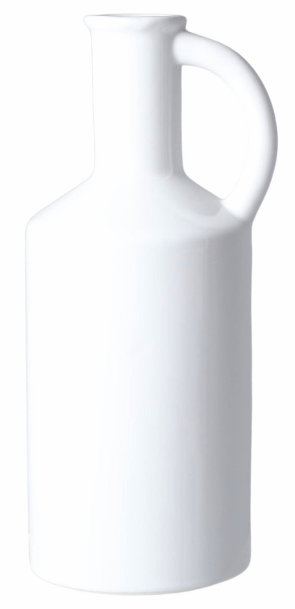 Ewax, Wazon ceramiczny 211492-28, biały, 11x11x28 cm