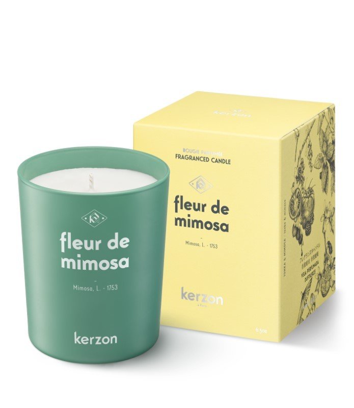 Kerzon - świeca zapachowa 190 g - Fleurde Mimosa, tonka & mimosa