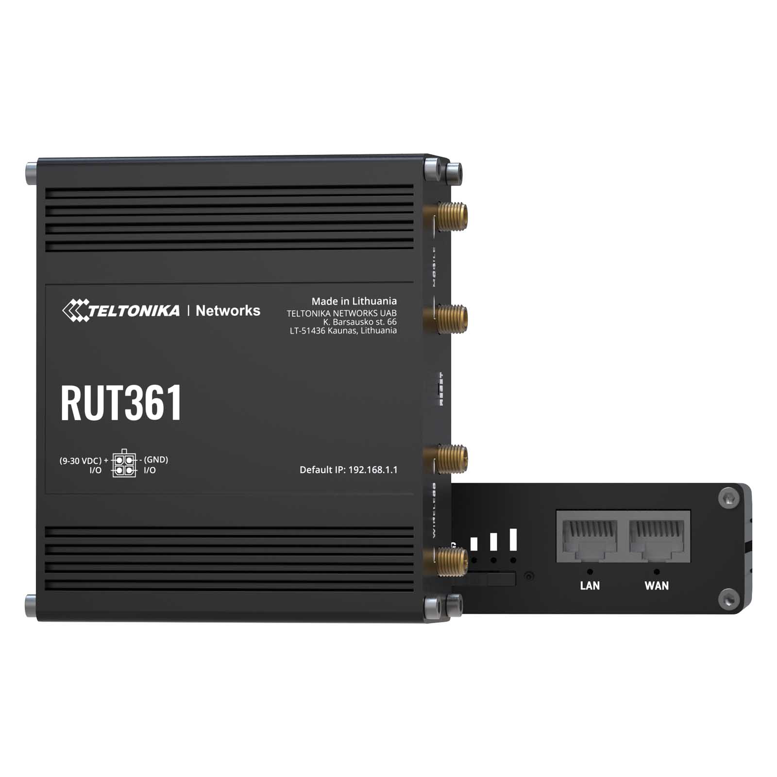 Zdjęcia - Urządzenie sieciowe Teltonika RUT361 router LTE  (RUT361100000)