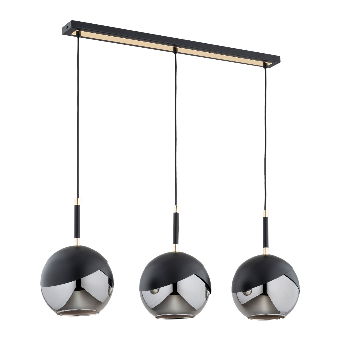 Efektowna lampa wisząca na listwie, do jadalni AL 62420 z serii RIDO