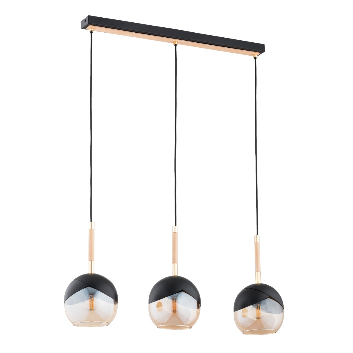 Efektowna lampa wisząca z ozdobnymi kloszami AL 62407 z serii PRADA