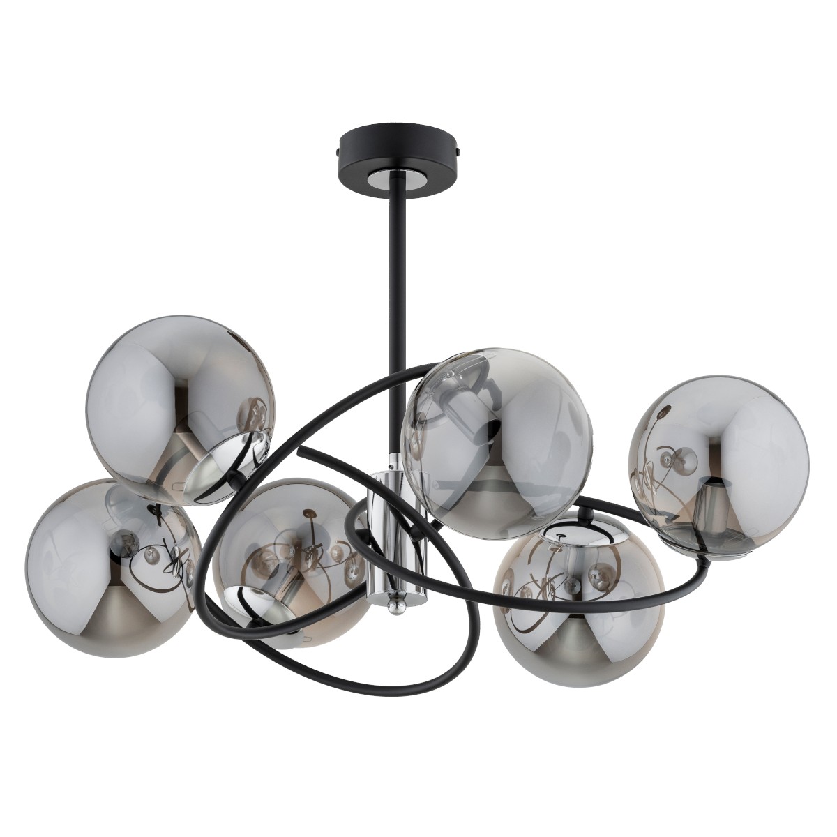 Lampa wisząca z dekoracyjnymi kloszami AL 63236 z serii WIROMAT
