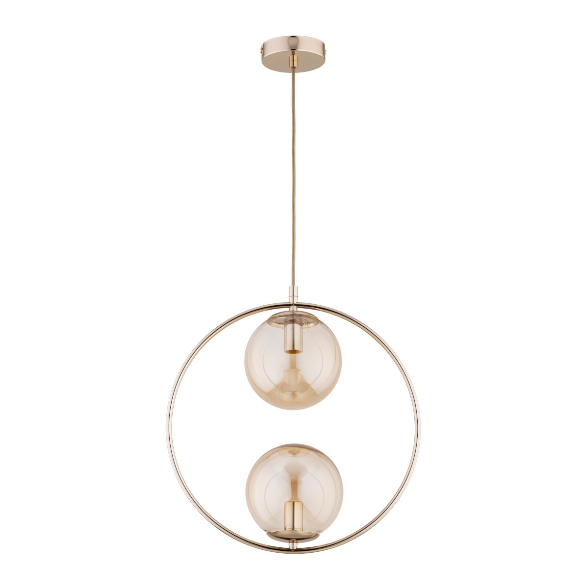 Ponadczasowa lampa wisząca z kloszami AL 62436 z serii ADINO