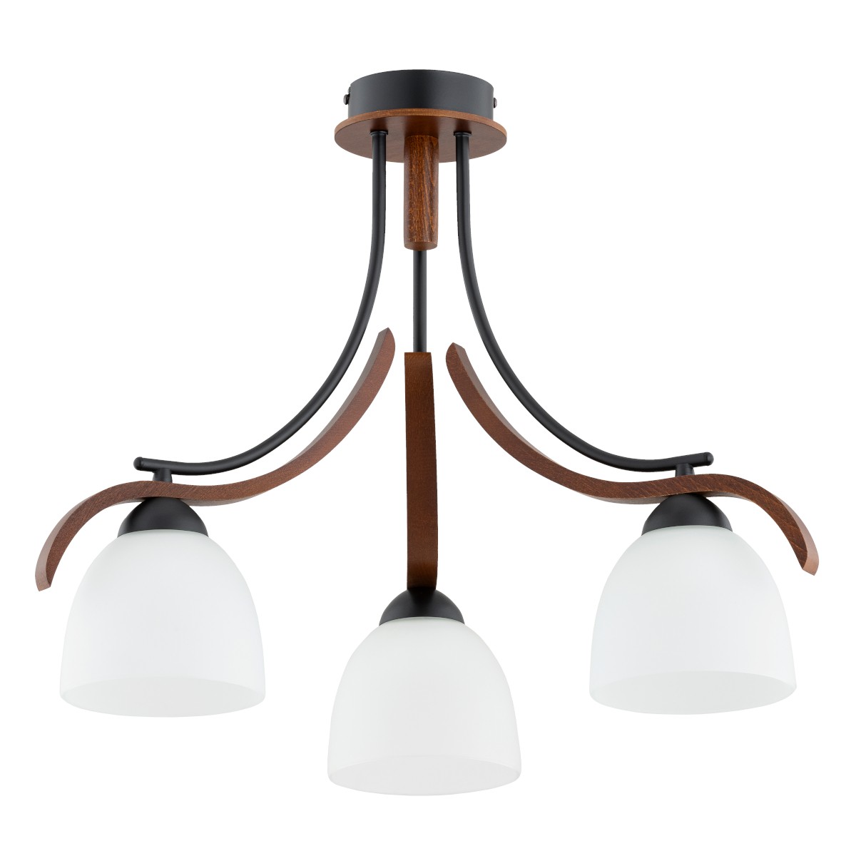 Lampa sufitowa z drewnianymi elementami AL 62422 z serii BAFIA
