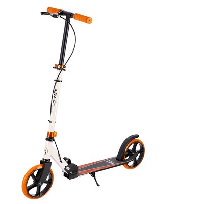 Hm0107 White-orange Hulajnoga Nils Extreme