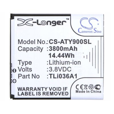 Cameron Sino Alcatel Bateria Akumulator TLi036A1 One Touch Y900