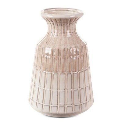 Wazon Ceramiczny Edna 15X15X22 Kremowy