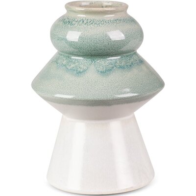 Wazon Ceramiczny Liana 17X17X23 Miętowy