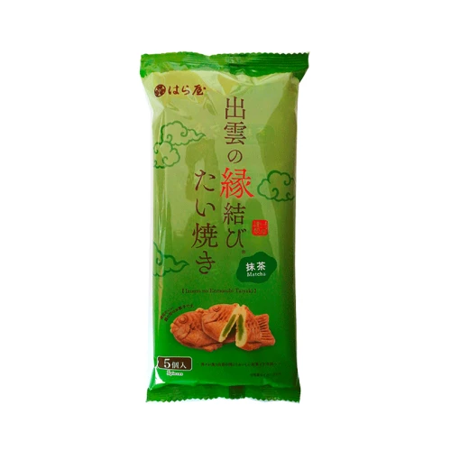 Ciasteczka Taiyaki Matcha Cream 5P 125g Haraya
