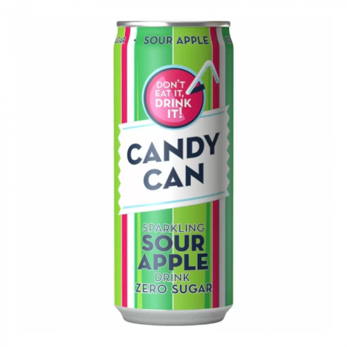 Napój Candy Can Sour Apple 330ml