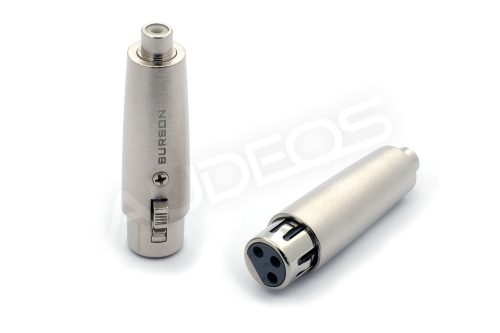 Adapter Burson Audio z XLR na RCA (para)