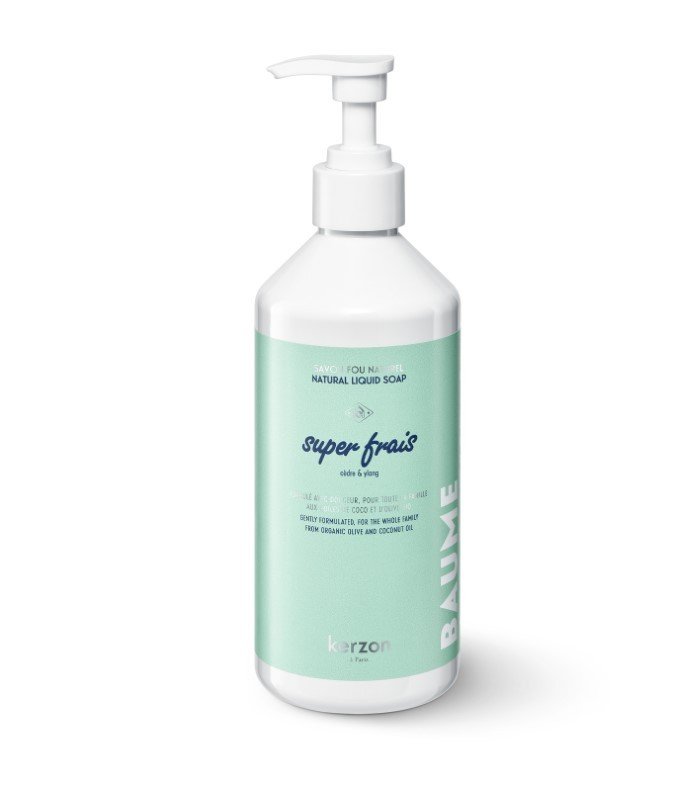 Kerzon - Perfumowane mydło w płynie 500ml - Super Frais, cedar & ylang