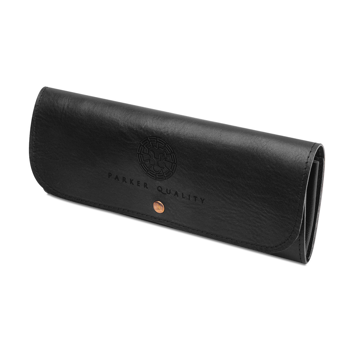 Elegancki Piórnik Skórzany - Pojemny - Parker Quality