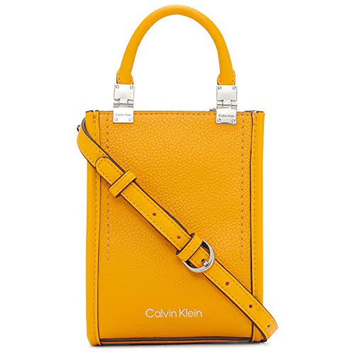 Calvin Klein Damski Sophia Organizational Phone Crossbody, Mango, jeden rozmiar, Mango, Rozmiar Uniwersalny