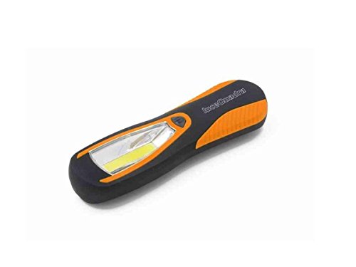 Latarka robocza z haczykiem i magnesem LED COB 3/AA