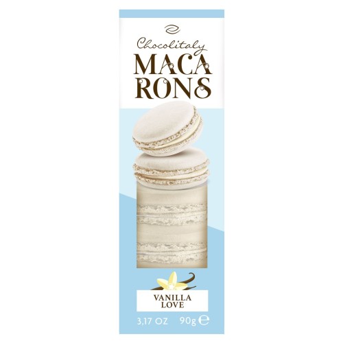 Ciasteczka Makaroniki Vanilla 90g Chocolitaly
