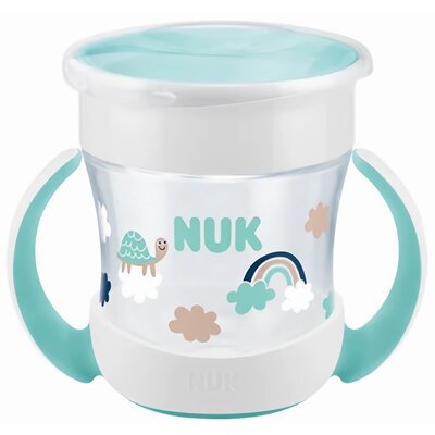 NUK Kubek 160 ml 6m  Mini Magic Cup turkusowy