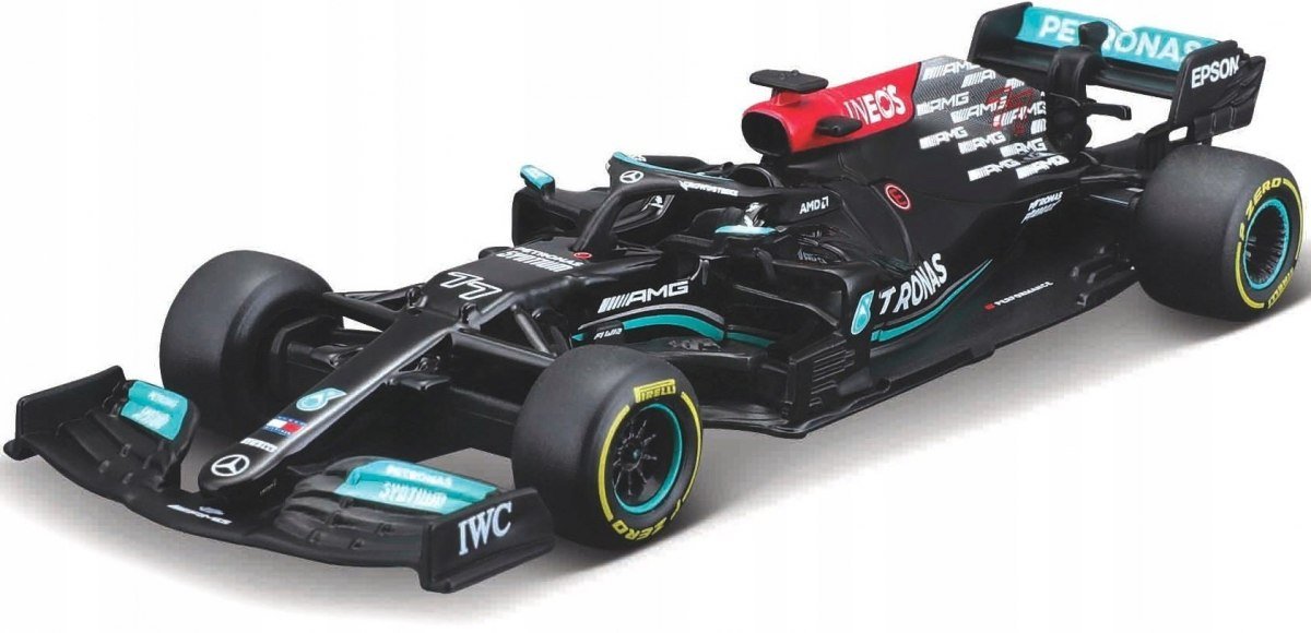 BBurago, bolid F1 MERCEDES W12 E P. #77 Bottas Bburago 1:43