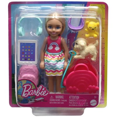 Barbie Lalka Chelsea w podróży HJY17 MATTEL
