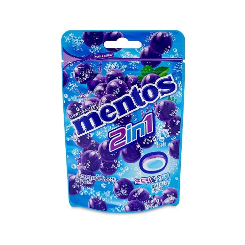 Cukierki Mentos Soda Grape 45g