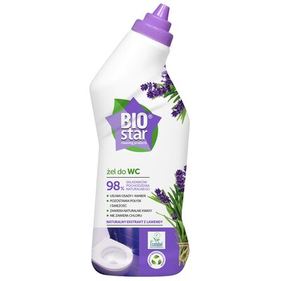 Eko Żel Do Wc Odkamienia Czyści Lawendowy 750ml