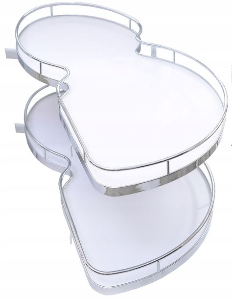 Nerka Kosz Cargo Corner Prawy Prawa Front 500mm Cichy Domyk Biały
