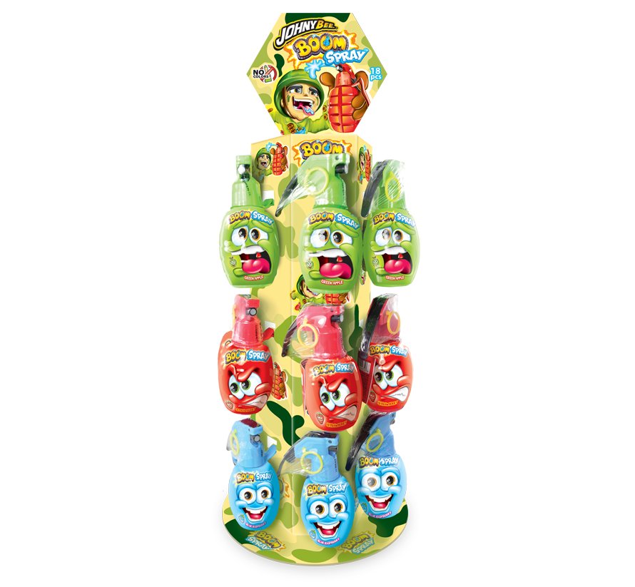 SPRAY W KSZTAŁCIE GRANATU 50ML X 18SZT OP, 900G