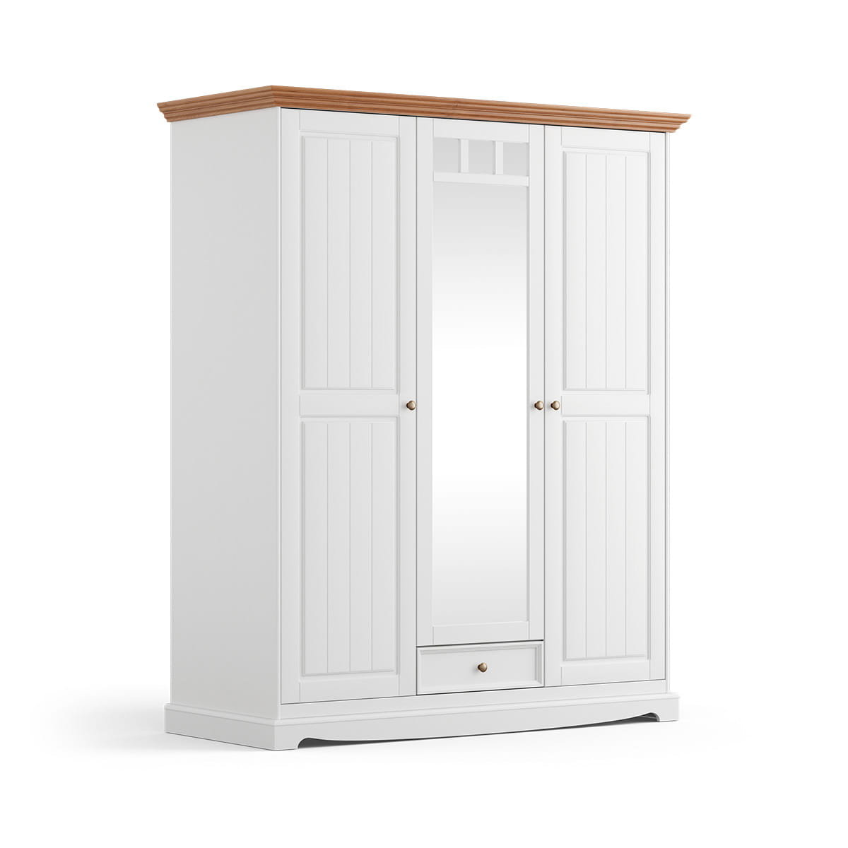 Szafa Biała Dąb 3D Belluno Elegante