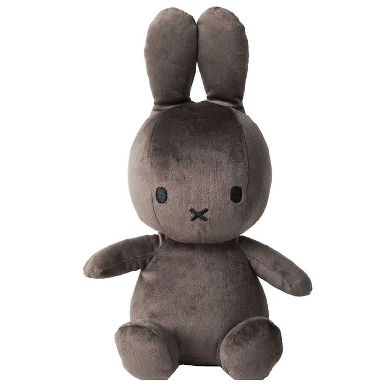 Miffy Króliczek  Velvetine GREY przytulanka 23 cm