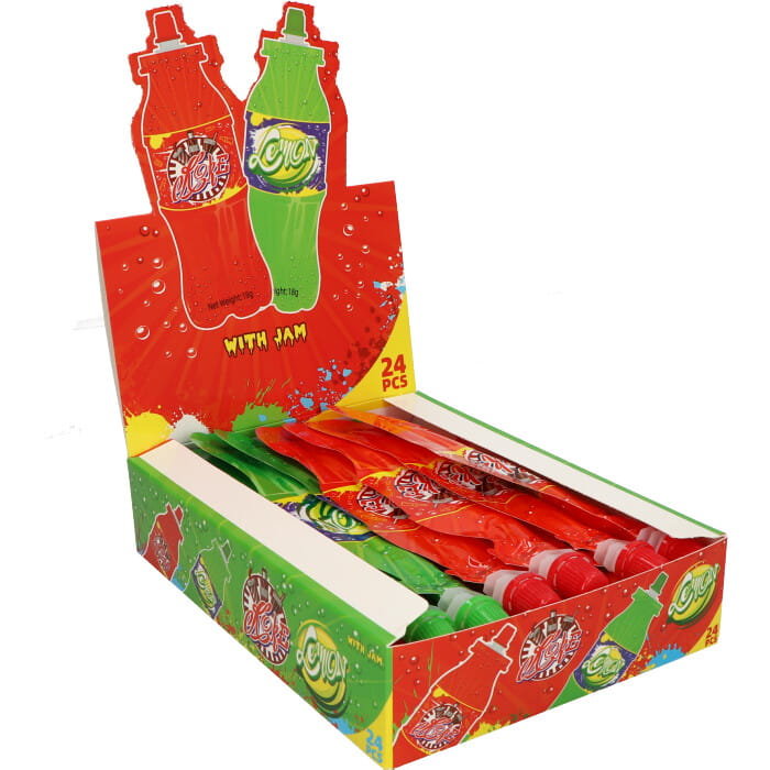 SŁODYCZE W PŁYNIE ŻEL W TUBCE WITH JAM (18G) 24SZT
