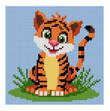 Zestaw do haftu tygrysek (1068)