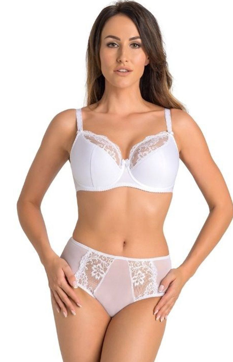 Estel biustonosz semi-soft 204, Kolor biały, Rozmiar 100C, Teyli - Primodo.com