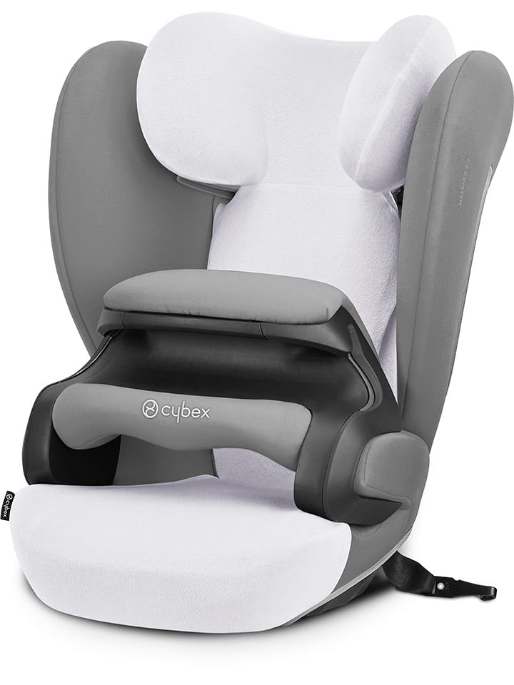 Cybex Letni pokrowiec „Pallas M/Solution M” w kolorze białym na fotelik