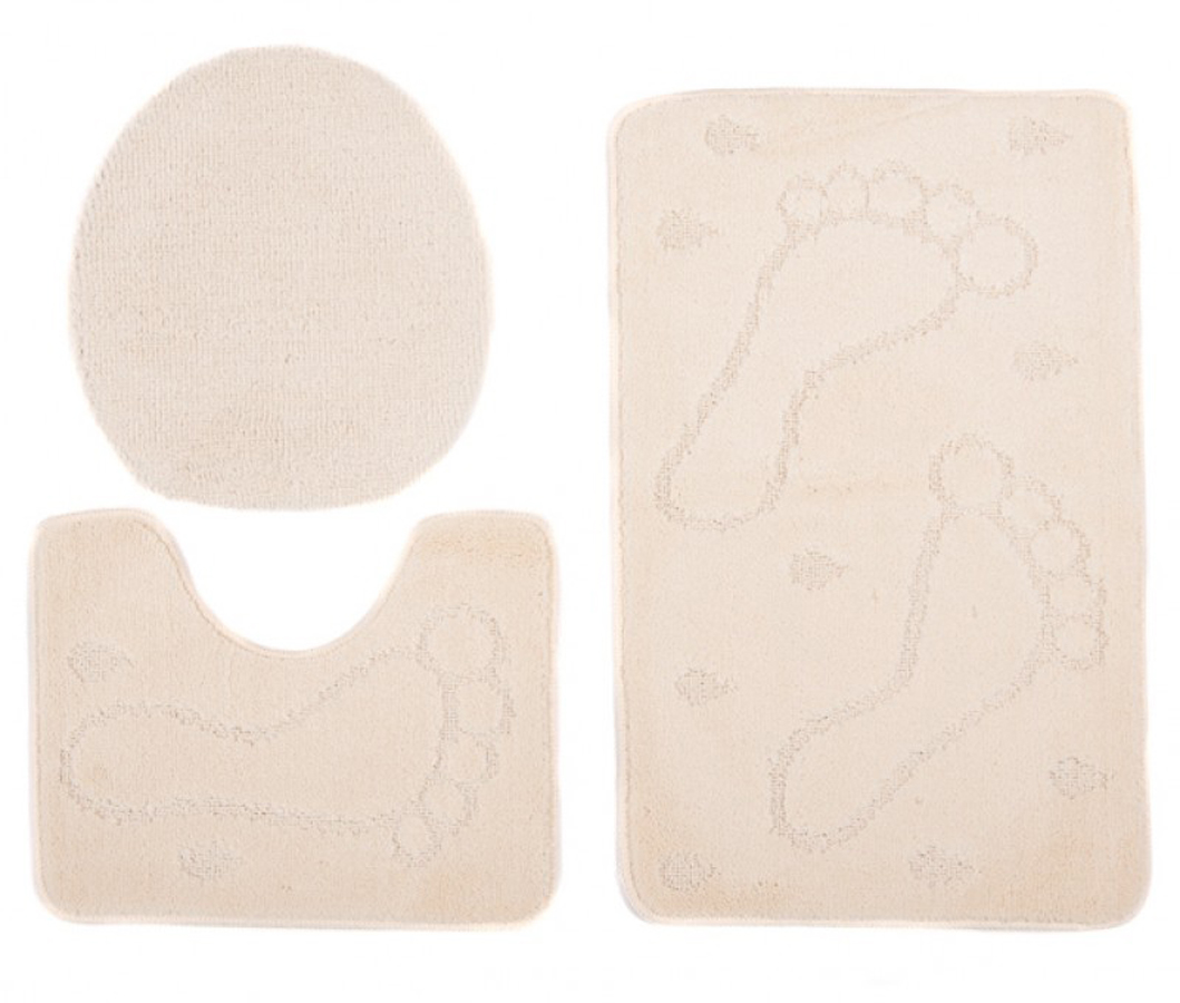 Elegancki komplet chodników łazienkowych A5-S37