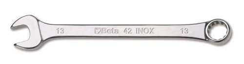 BETA Q1 - KLUCZ PASKO-OCZKOWY ZE STALI NIERDZEWNEJ 42INOX 14x14 42INOX/14