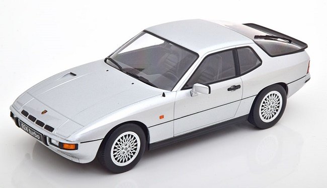 Kk-Scale Porsche 924 Turbo 1986 Silver 1:18 180901