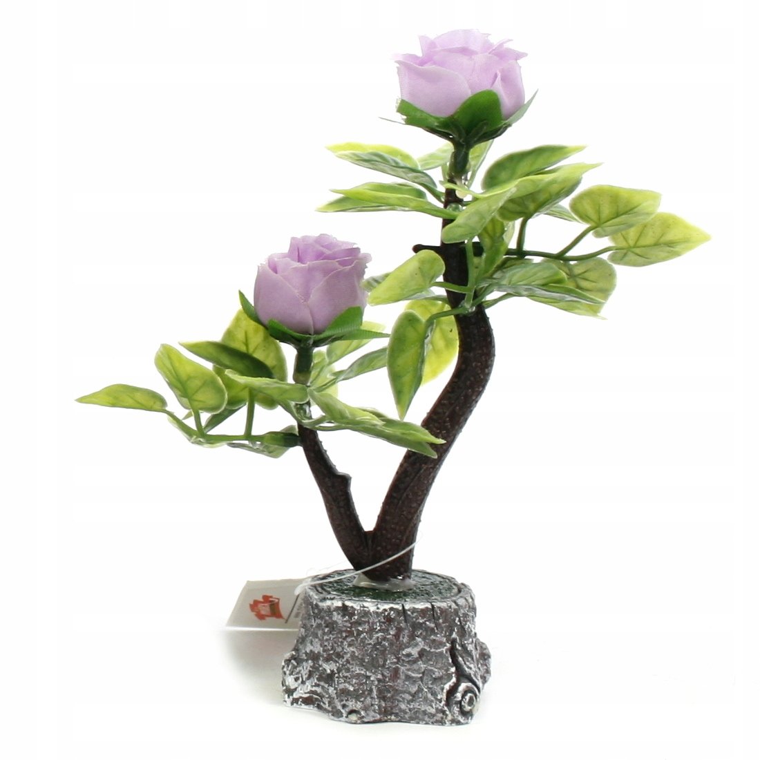 SZTUCZNY KWIATEK MINI DEKORACJA DO DOMU BIURA 15CM RÓŻNE KOLORY