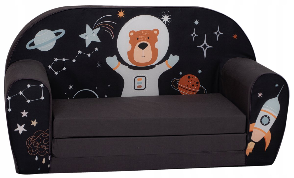 DELSIT- mini sofa rozkładana dla dziecka, kanapa dla dzieci