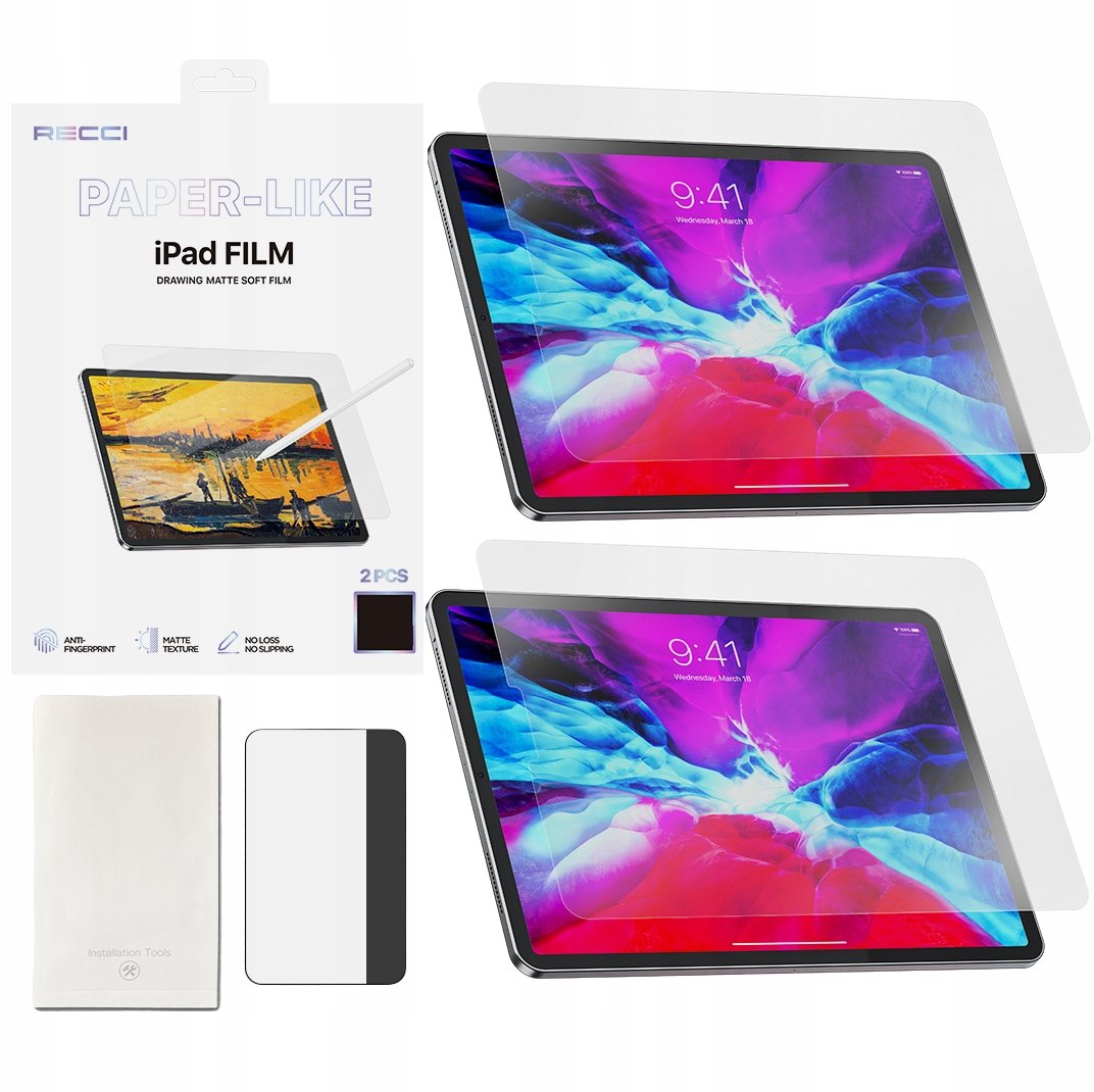 2x FOLIA MATOWA OCHRONA DO APPLE IPAD Air 10.9 / iPad Pro 11 PAPER