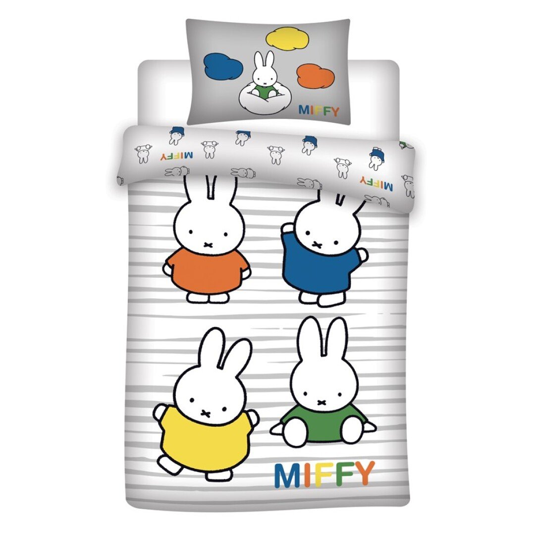 Komplet pościeli MIFFY 140 x 200 cm 65x65 cm