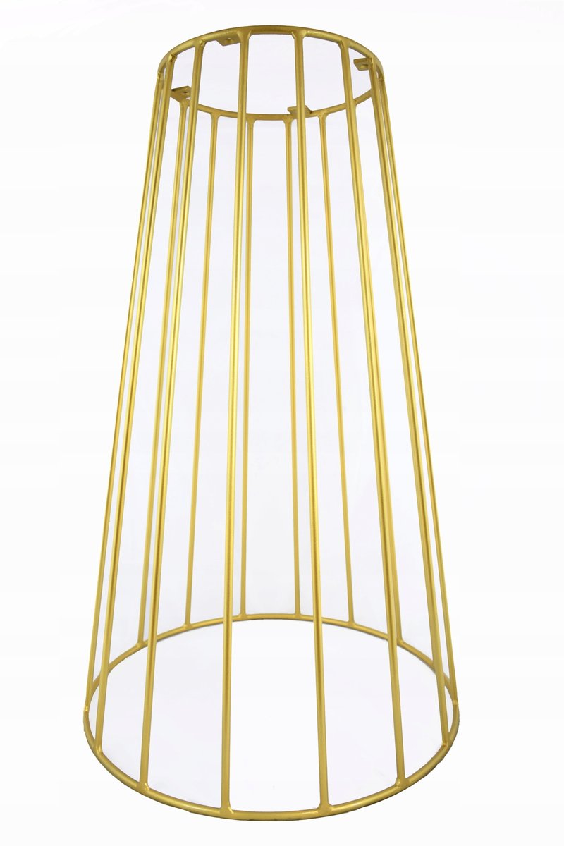 Noga metalowa, złota do stołu 60 cm. Podstawa